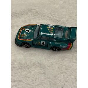 Bburago Porsche 935 TT Vaillant Green Racing Car 1/45 Scale Made in Italy 4142